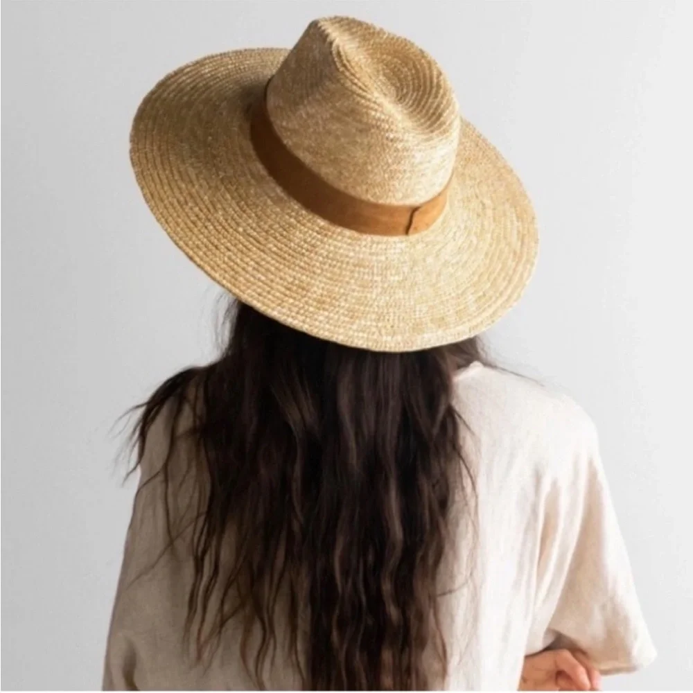 Gigi Pip Isla Straw hat with Suede Band - Picture 2 of 10